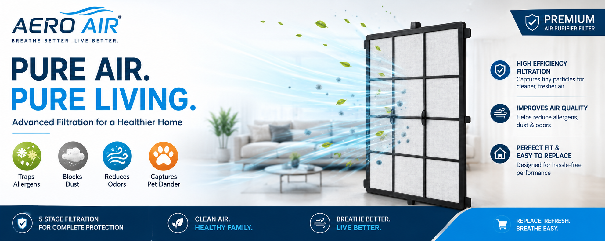 Aero Air Air Purifier Filters